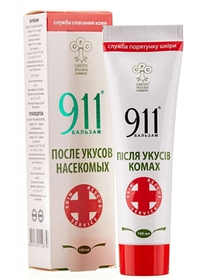 Бальзам 911 Після укусів комах, 100 мл