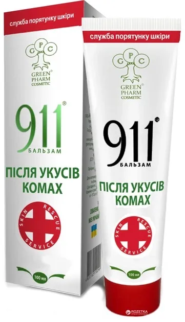 Бальзам 911 Після укусів комах, 100 мл