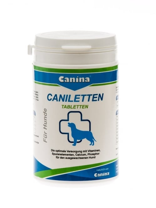 Витамины для взрослых собак Canina Caniletten, 300 г 150 таблеток