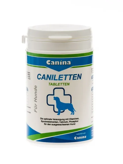 Вітаміни для дорослих собак Canina Caniletten, 300 г 150 таблеток