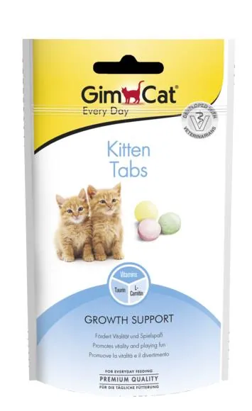 Вітаміни для кошенят GimCat Every Day Kitten Tabs, 40 г