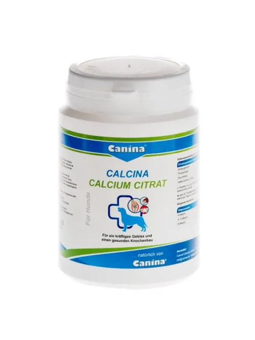 Вітаміни для собак Canina Calcina Calcium Citrat Легкозасвоюваний кальцій, 125 г
