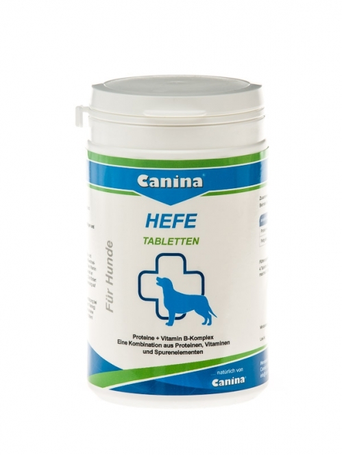 Витамины для собак Canina Hefe с энзимами и ферментами, 250 г 310 таблеток