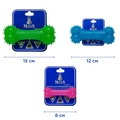 Іграшка для собак ModeS Кістка Дента жовта, S-12 см