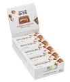 Батончик протеїновий Space Bite Protein Bar 27% протеїну шоколад та фундук, 10 штук по 45 г