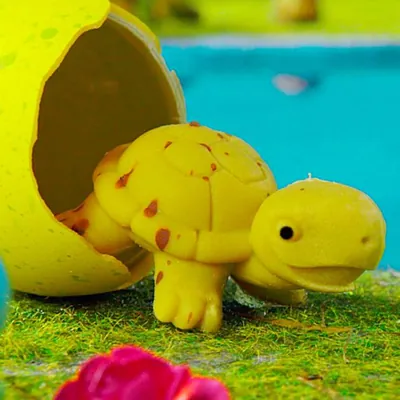 Іграшка, що росте в яйці Sbabam Croc and Turtle Eggs Крокодили і черепахи, у дисплеї