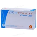 Рукавички оглядові Medicom Safe-Touch E-Series латексні припудрені, розмір L, нестерильні, 1 пара