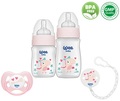 Набір Wee Baby Little Dinosaurs Динозаврики (196) для годування новонароджених, рожевий