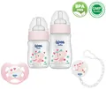 Набір Wee Baby Little Dinosaurs Динозаврики (196) для годування новонароджених, рожевий