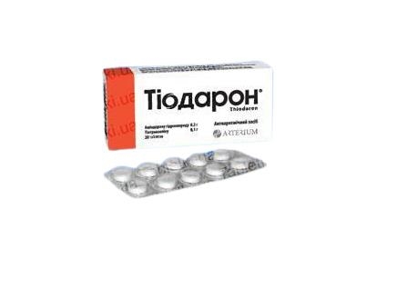 Тіодарон таблетки №60 (10х6)