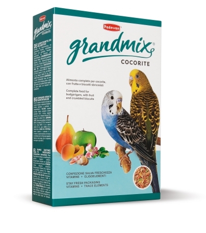 Корм для хвилястих папуг Padovan GrandMix cocorite, 1 кг