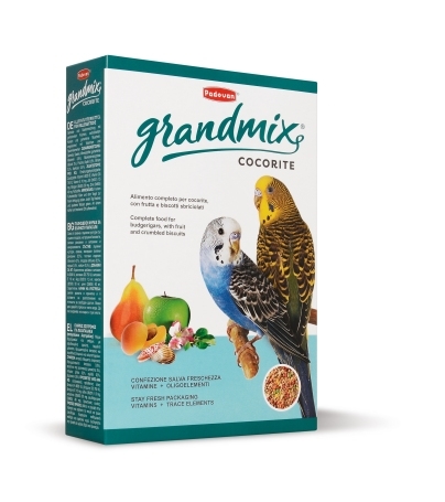 Корм для хвилястих папуг Padovan GrandMix cocorite, 400 г