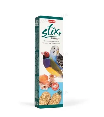 Корм для хвилястих папуг, амадинів Padovan Stix energy cocories (PP00143), 80 г
