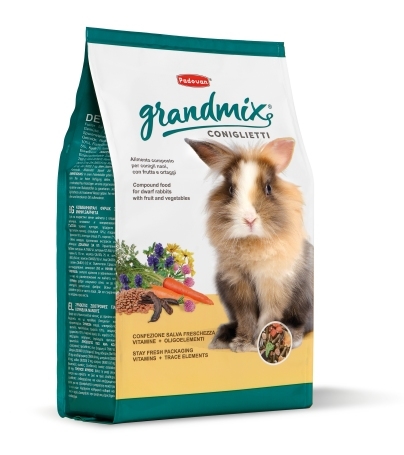 Корм для гризунів Padovan Grandmix Coniglietti (PP00284), 3 кг