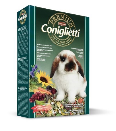 Корм для гризунів Padovan Premium coniгlietti, 500 г