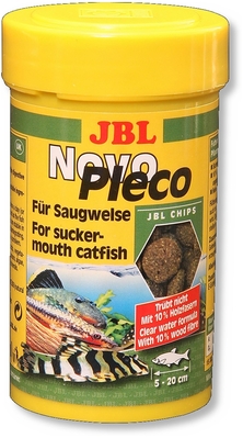 Корм для рыб присосок JBL Novo Pleco, 100 мл
