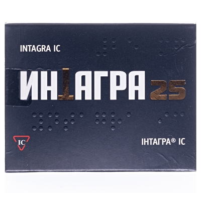 Інтагра IC таблетки, в/о по 25 мг №4 (2х2)