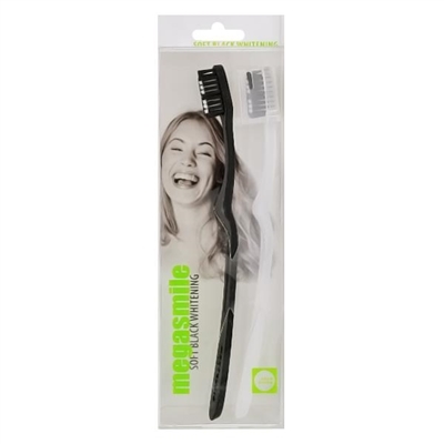 Зубная щетка Megasmile Soft Black Whitening