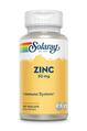 Цинк Solaray Zinc 50 мг, 100 капсул