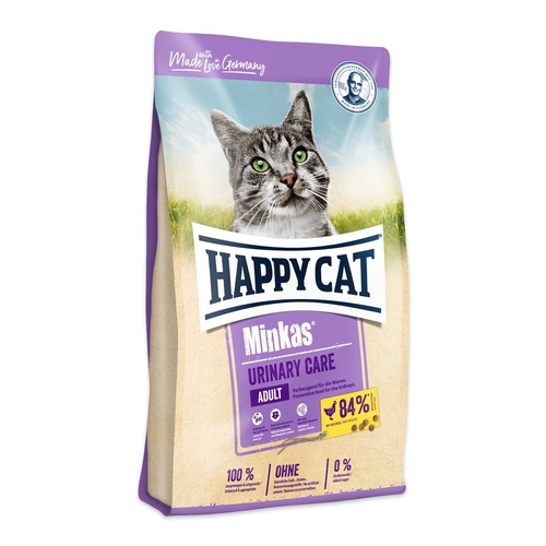 Корм сухой Happy Cat Minkas Urinary Care Geflugel для кошек, c птицей, 1,5 кг