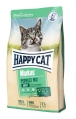 Корм сухой Happy Cats Minkas Perfect Mix для взрослых кошек с птицей, ягненком и рыбой, 10 кг