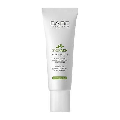 Флюїд для обличчя Babe Laboratorios Stop Akn матуючий зволожуючий для жирної та проблемної шкіри, 50 мл