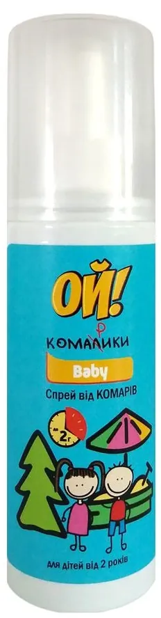 Лосьйон від комарів Ой! Комарики Baby, 100 мл