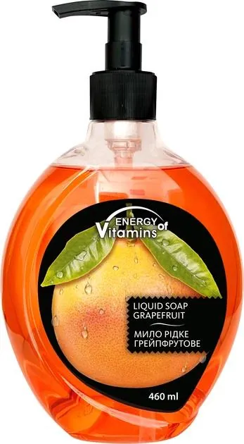 Мило рідке Energy of Vitamins грейпфрутове, 460 мл