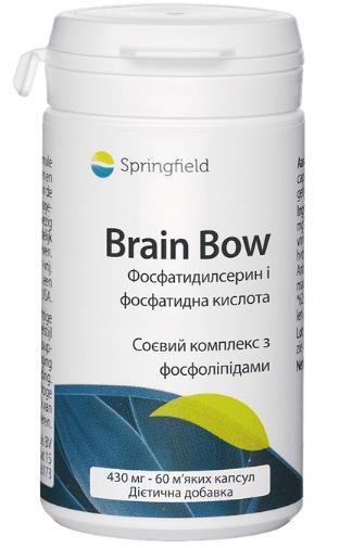 Брейн Боу Springfield Brain Bow 430 мг, 60 мягких капсул