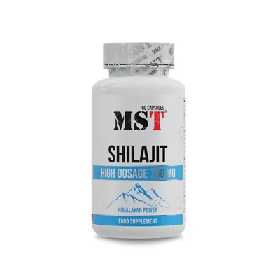 Мумійо MST Nutrition Shilajit 750 мг, 60 капсул