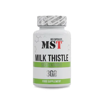 Розторопша MST Nutrition Milk Thistle Seed Extract 300 мг, 60 капсул