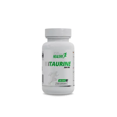 Таурин MST Nutrition Healthy Taurine 500 мг, 60 капсул