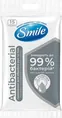 Серветки вологі Smile Antibacterial зі спиртом, 15 шт