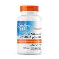 Вітамін K2 з D3 Doctor's Best Vitamin K2 plus Vitamin D3 180 мкг, 60 капсул