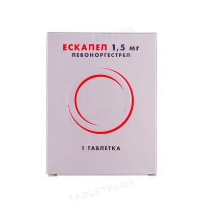 Ескапел таблетки по 1.5 мг №1