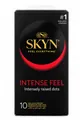 Презервативи Skyn Intense Feel безлатексні ультратонкі з крапками, 10 штук