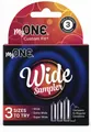 Презервативи MyONE Wide Sampler ультратонкі, 3 розміри (широкі), 3 штуки