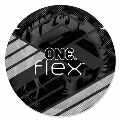 Презерватив ONE Flex графеновий ультратонкий з силіконовою змазкою, 1 штука