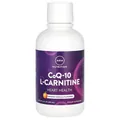 Коензим CoQ10 та L-карнітин MRM Nutrition CoQ-10 with L-Carnitine рідкий апельсин та ваніль, 480 мл