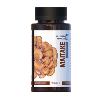 Гриб Майтаке Mushroom Pharmacy Maitake капсули №120
