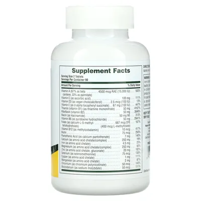 Мультивітаміни для підлітків Nature's Plus Source of Life Power Teen, 180 таблеток