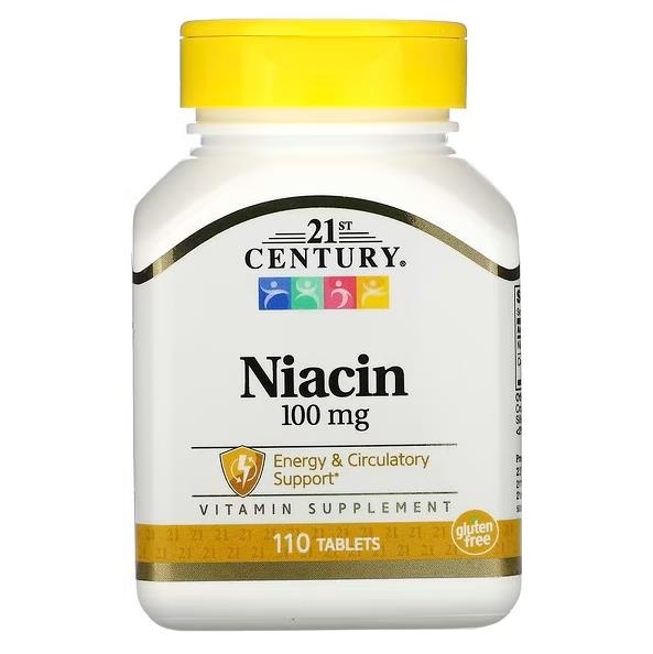 Ніацин 21st Century Niacin 100 мг, 110 таблеток