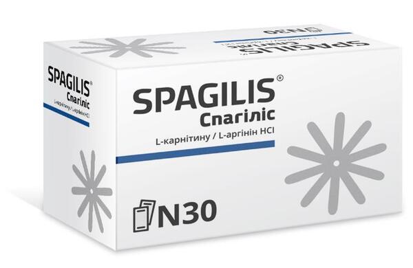 Спагіліс (SPAGILIS) L-карнітин/L-аргінін HCI з підсолоджувачем гель №30 в саше