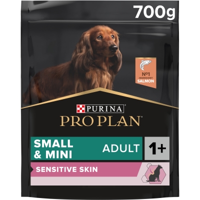 Корм сухой Purina Pro Plan Small & Mini Sensitive Skin с лососем, 700 г