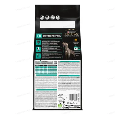 Корм сухий Purina Pro Plan Veterinary Diets Gastrointestinal, 1,5 кг