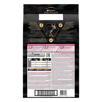 Корм сухой для взрослых кошек Purina Pro Plan Delicate Lamb со вкусом ягненка, 10 кг