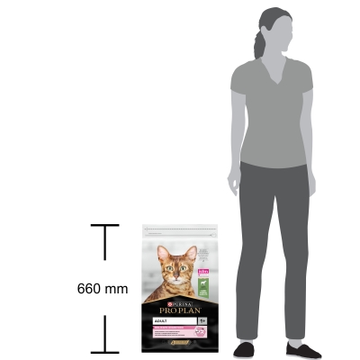 Корм сухой для взрослых кошек Purina Pro Plan Delicate Lamb со вкусом ягненка, 10 кг