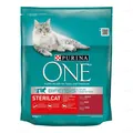 Корм сухий для котів Purina One Sterilcat з яловичиною і пшеницею, 800 г