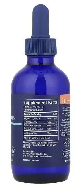 Порятунок від м'язових судом Trace Minerals No! Muscle Cramps, 120 мл