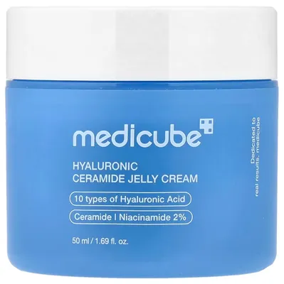Крем для обличчя Medicube Hyaluronic Ceramide Jelly Cream з гіалуроновою кислотою та керамідами, 50 мл